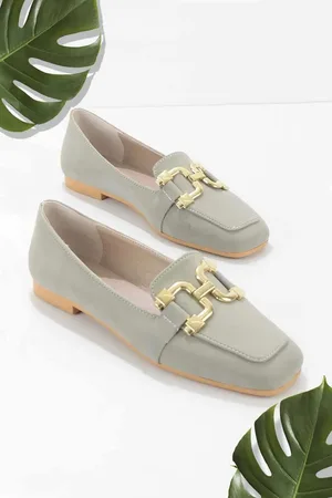 Disney Wassergrüne Loafer-schuhe Aus Nubukleder K 01641166101 für Damen - 37