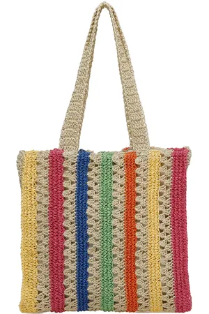 Butigo Straw Colored Omz 4fx Mehrfarbige Umhängetasche für Damen - One Size