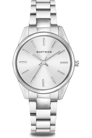 Eastside Quarzuhr Quarzuhr Silber Edelstahl Silber für Damen - One Size