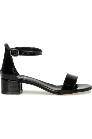 Miss F Ds21079 3fx Schwarze Sandalen Mit Absatz für Damen - 37