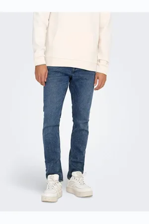 Only & Sons Slim Fit Jeans Onsloom Niedrige Taille Slim Fit Jeans für Herren - 30/30