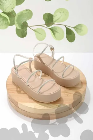 Disney Nude Lame Stone Sandalen K 05197100809 für Damen - 39