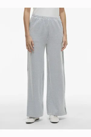 VILA Hose Mit Weitem Bein High Waist für Damen - M