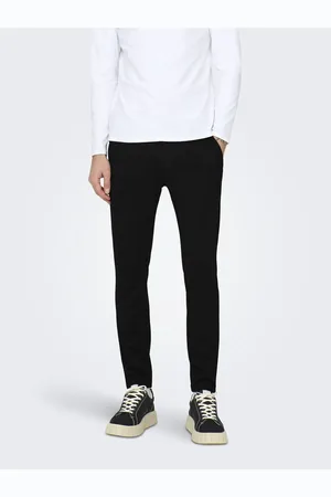 Only & Sons Chino Hose Onsmark Verjüngt Und Verkürzt Chino Hose für Herren - 30 - 32