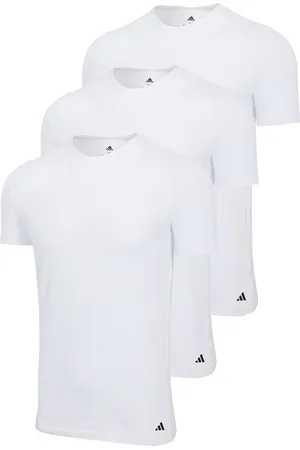 adidas T-shirt, 3er Pack Rundhalsshirt, Active Core Cotton, Einfarbig für Herren - S