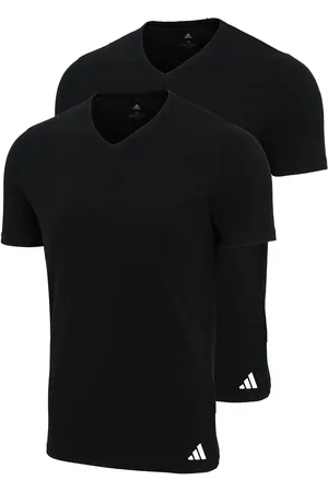 adidas T-shirts, 2er-pack V-neck Shirt Active Flex Cotton, Einfarbig für Herren - XL