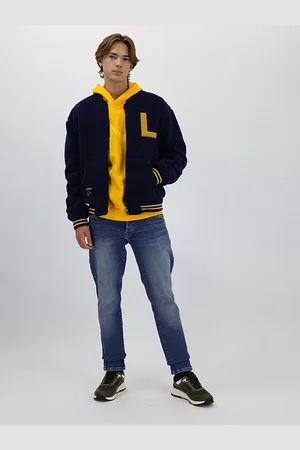 LTB Gelbes Kapuzensweatshirt Mit Logo für Herren - M