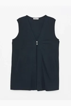 LC Waikiki Lcw Weste Mit V-ausschnitt für Damen - S
