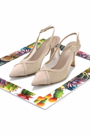 Disney Glänzende Satin-schuhe Mit Klassischem Absatz K 01188203838 für Damen - 36