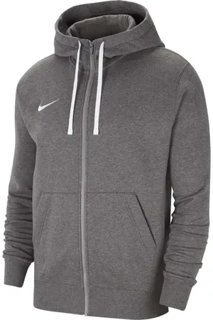 Nike Graues Kapuzen-sweatshirt – Cw6887-071 Flc Park20 Fz Hoodie, Mit Reißverschluss für Herren - XL