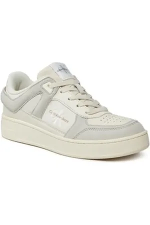 Calvin Klein Sneaker Aus Leder Mit Logo Yw0yw013010gf Schuhe für Damen - 37