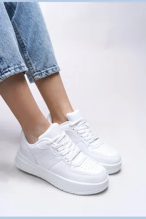 Riccon Weiße Weiße Sneakers0012255 für Damen - 39