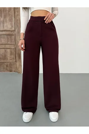 BİKELİFE Palazzo-hose Aus Lycra Mit Klettverschluss Und Weitem Bein für Damen - M
