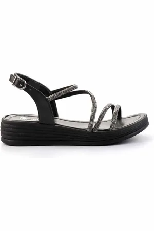 Disney Schwarze Sandalen K 05823022809 für Damen - 37