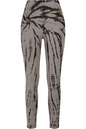 Urban classics Leggings Mit Hoher Taille Und Batikmuster für Damen - 4XL