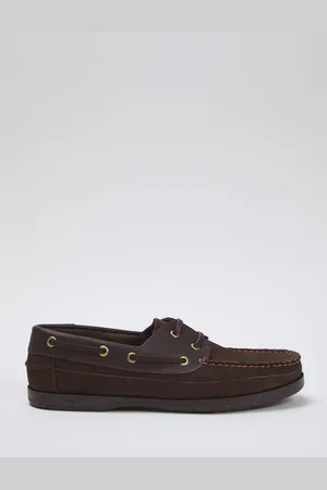 Trendyol Brauner Sneaker Aus Echtem Leder Mit Spitzendetail für Herren - 41