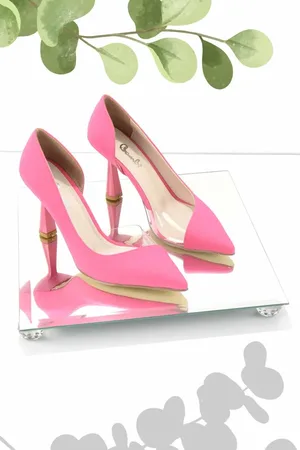 Disney Klassische Schuhe Mit Absatz Aus Mattem Fuchsia-satin K 01992000938 für Damen - 40