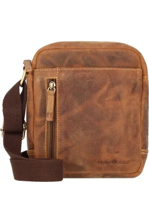 Greenburry Vintage Umhangasche Leder 18 Cm für Herren - One Size