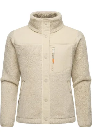 Ragwear Fleecejacke Appopis Block für Damen - 2XL