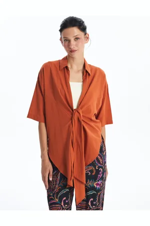 LC Waikiki Übergroßer Kimono In Leinenoptik Mit Schalkragen für Damen - 42