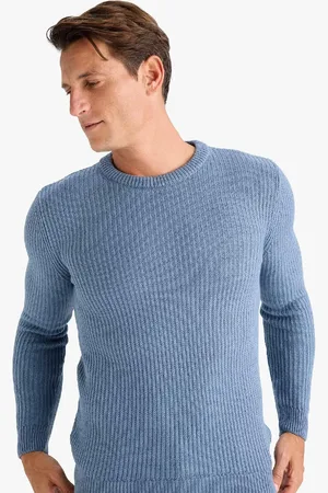 DeFacto Standard-fit-strickpullover Mit Rundhalsausschnitt C8814ax24wn für Herren - XL