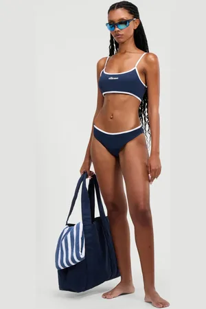 Ellesse Marineblaues Bikinioberteil Und Mädchen - 14