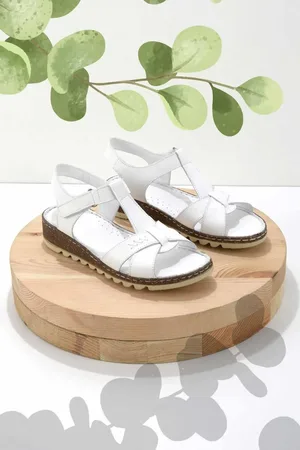 Disney Weiße Sandalen Aus Echtem Leder K 05907200003 für Damen - 36