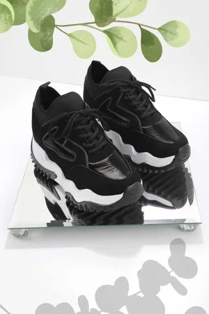 Disney Sneaker Aus Schwarzem Wildleder K 01970001302 für Damen - 40