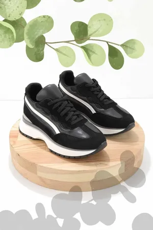 Disney Sneaker Aus Schwarzem Wildleder K 01703102802 für Damen - 36