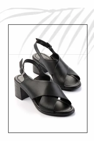 Disney Klassische Schuhe Mit Absatz Aus Schwarzem Echtleder K 05290032603 für Damen - 38
