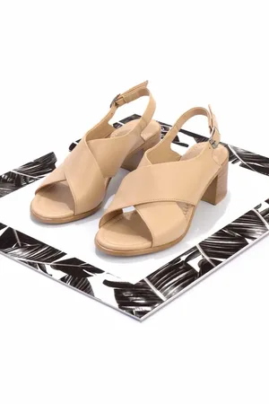 Disney Klassische Schuhe Mit Absatz Aus Echtem Leder In Nude 05290032603 für Damen - 40