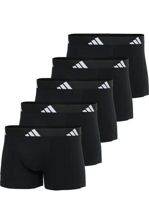 adidas Boxershorts, 5er Pack Trunks, Active Flex Cotton, Logo für Herren - 2XL