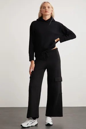 Grimelange Lyra Jogginghose Aus 100 % Baumwolle, , Mit Cargo-taschen für Damen - M