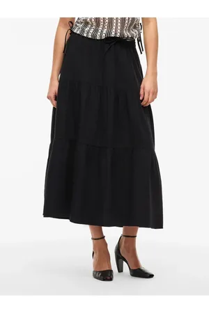 VILA Maxirock nia Baumwoll für Damen - 34