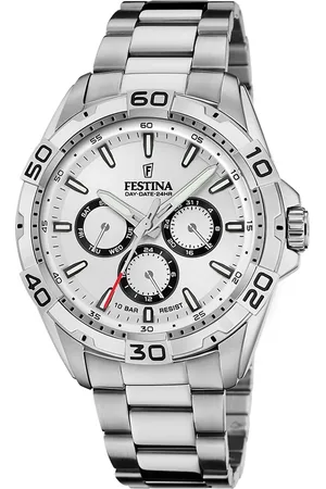 Festina Festina Multifunction Uhr Silber F20623/1 für Herren - One Size