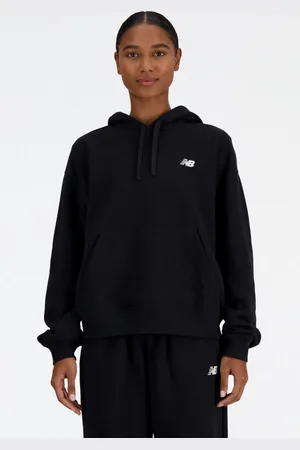 New Balance Kapuzenpullover Aus French Terry Mit Kleinem Logo für Damen - S