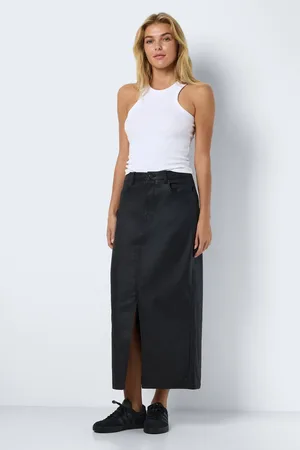 Noisy May Nmkath Nw – Slit Einheiliger Skirt Mit Hohem Disord für Damen - S