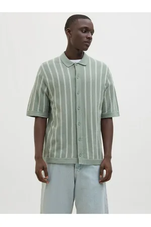 JACK & JONES Poloshirt Gestreift Poloshirt für Herren - S