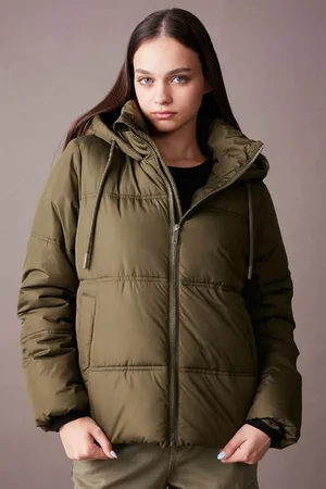 DeFacto Wasserabweisender Oversize-mantel – Kal Shiite Puffer A0757ax23wn für Damen - XS