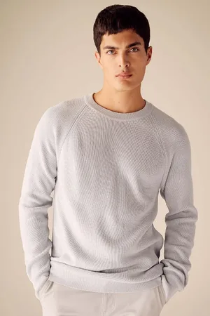DeFacto Standard-passform, Normaler Schnitt, Fahrradkragen, Basic, Einfarbig, Strickpullover A8458ax23au für Herren - 3XL