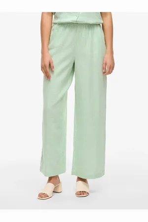 VILA Hose Mit Weitem Bein nia High Waist für Damen - 40
