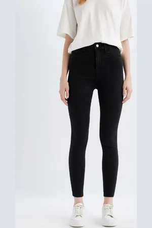 DeFacto Jegging Mit Hoher Taille – Basic-jeans Mit Schmalem Bein B7498ax24sp für Damen - 36