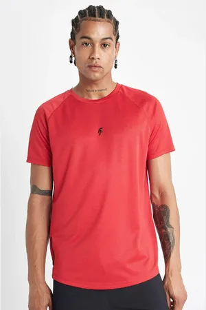 DeFacto Bedrucktes Slim-fit-sport-t-shirt Mit Rundhalsausschnitt – Kurze Ärmel V2887az24sp für Herren - S