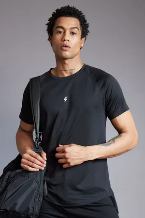 DeFacto Bedrucktes Slim-fit-sport-t-shirt Mit Rundhalsausschnitt – Kurze Ärmel V2887az24sp für Herren - XS