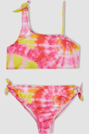 DeFacto Bikini-set Mit Batikmuster Für Mädchen - für Damen - 5–6 Jahre