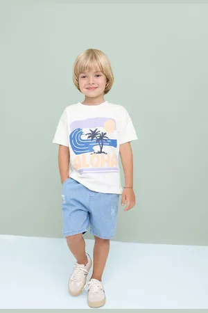 DeFacto Jeansshorts Mit Label-print Für Babys (jungen) für Herren - 12–18 Monate