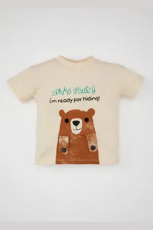DeFacto Kurzarm-t-shirt Mit Tiermuster Für Babys (jungen) für Herren - 12–18 Monate