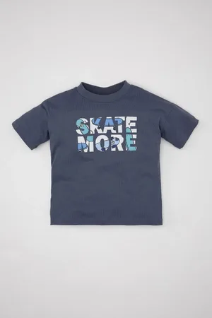 DeFacto Baby Boy – Bedrucktes Kurzarm-t-shirt Mit Rundhalsausschnitt C9360a524sm für Herren - 18–24 Monate