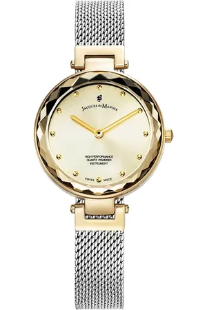 JACQUES DU MANOIR Selena Champagnerfarbene Uhr Jwl04304 für Damen - One Size