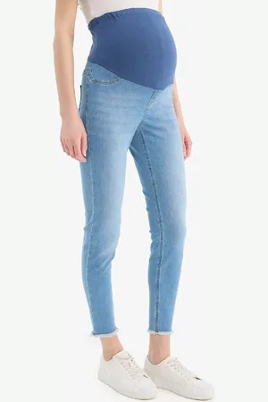 DeFacto Skinny Fit Hohe Taille Gerades Bein Lange Umstandshose für Damen - 36